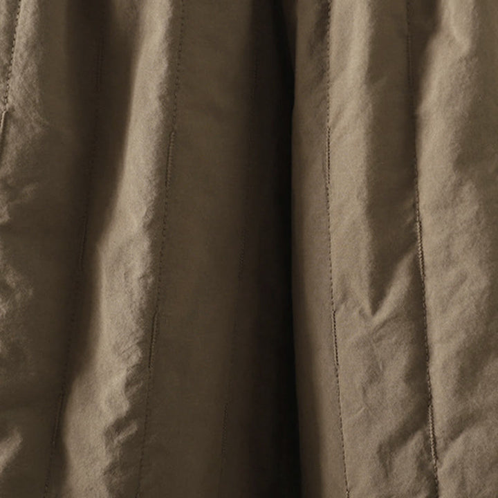 Buddha Stonesストレートライン ストライプ コットン フリース裏地 レディース ハーレムパンツ ポケット付き - image 3