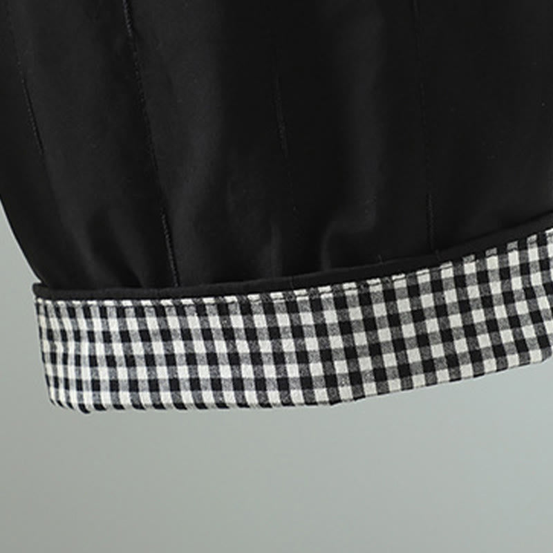 Buddha Stonesストレートライン ストライプ コットン フリース裏地 レディース ハーレムパンツ ポケット付き - image 11