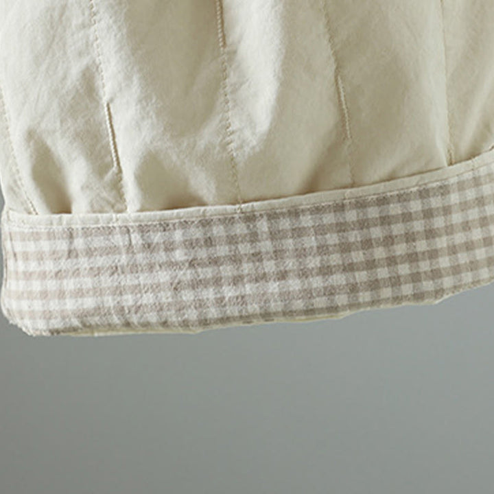 Buddha Stonesストレートライン ストライプ コットン フリース裏地 レディース ハーレムパンツ ポケット付き - image 21