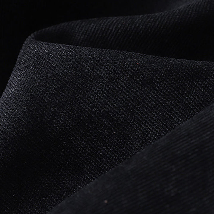 Buddha Stones冬用ハイネック 暖かいコットン レディース 長袖 ミディ丈 ワンピース ポケット付き - image 25