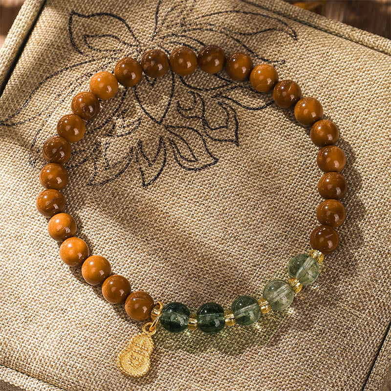 Buddha Stonesクカシード グリーンファントム 悪霊除けブレスレット - image 1