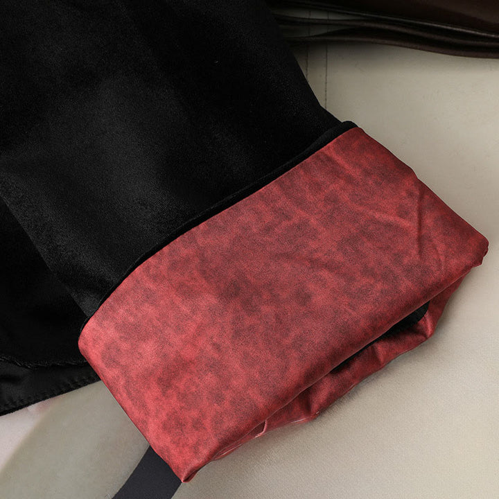 Buddha Stones吊り花デザインレディース長袖厚手ジャケット  - image 3