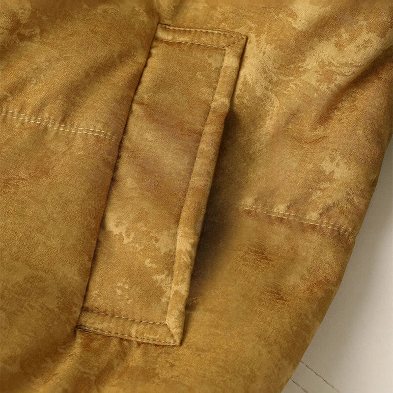 Buddha Stonesフロッグボタン ダークパターン ジャカード レディース 長袖 厚手 ジャケット ポケット付き - image 10