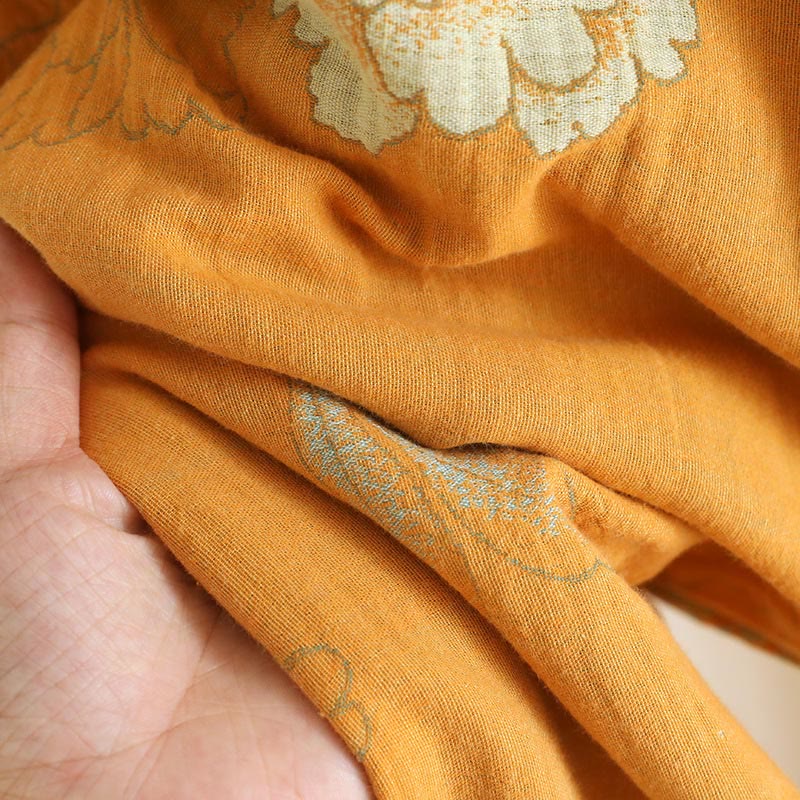 Buddha Stones 2点 カエルボタンプリント 長袖カーディガン シャツ パンツ ポケット付き コットン セット  - image 9