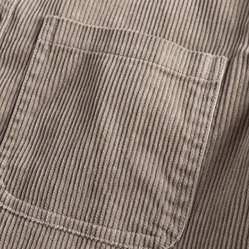 Buddha Stones無地 シングルブレスト ボタン メンズ 長袖 厚手 ジャケット ポケット付き - image 3