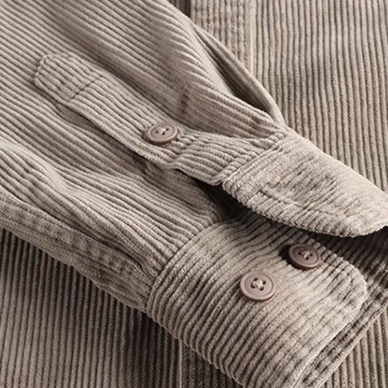 Buddha Stones無地 シングルブレスト ボタン メンズ 長袖 厚手 ジャケット ポケット付き - image 4