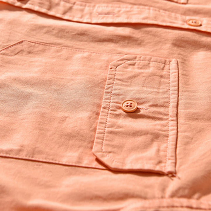 Buddha Stonesクルーネック 無地 メンズ 長袖 コットン 厚手 ジャケット ポケット付き - image 17