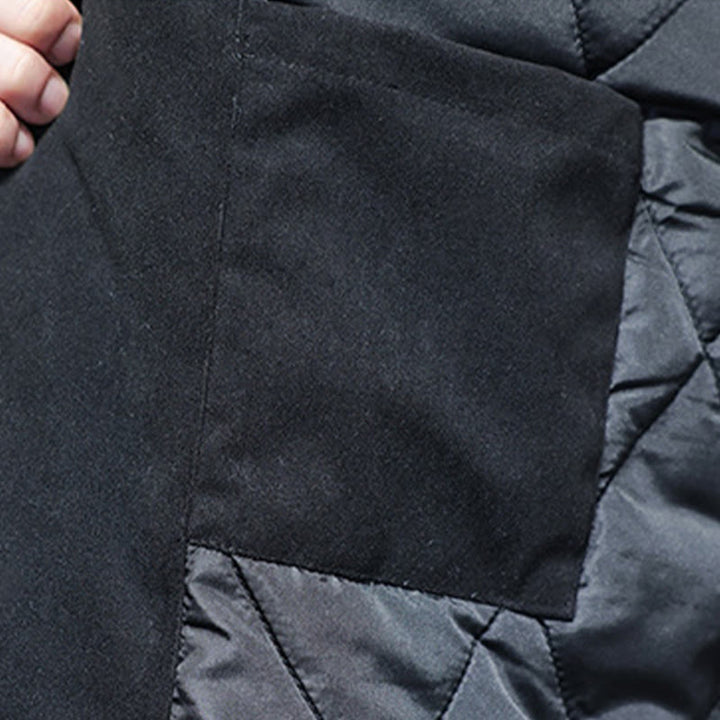 Buddha Stones冬陰陽コーデュロイ 長袖 メンズ ジャケット ポケット付き - image 9