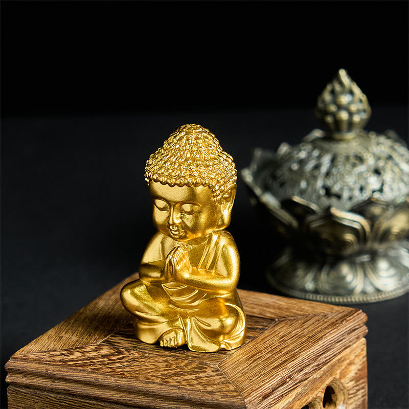 Buddha Stones如来仏像 冷蔵庫用マグネット ホームデコレーション - A2スタイル 4.1×7×3cm（背面マグネット付き） - image 6