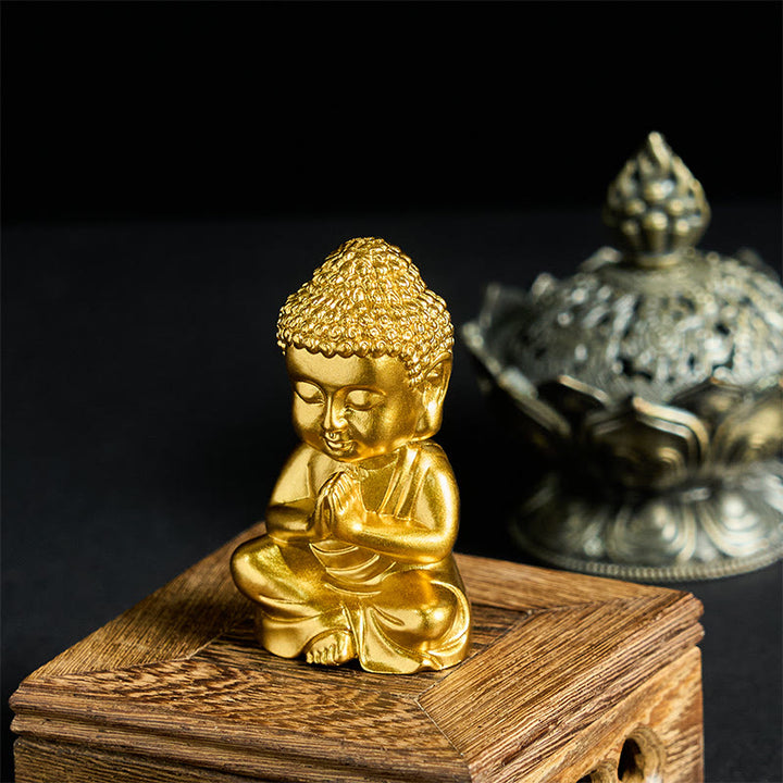 Buddha Stones如来仏像 冷蔵庫用マグネット ホームデコレーション - A2スタイル 4.1×7×3cm（背面マグネット付き） - image 6