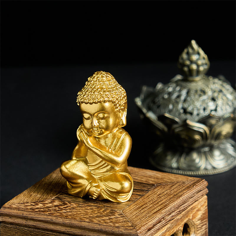 Buddha Stones如来仏像 冷蔵庫用マグネット ホームデコレーション - A3スタイル 4.3×6.7×3cm（背面マグネット付き） - image 11