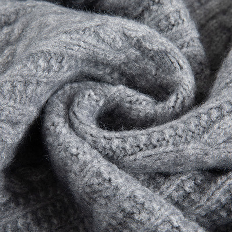 Buddha Stonesカジュアル 冬 ツイストボタンデザイン コットン レディース 長袖 ニットカーディガン - image 30