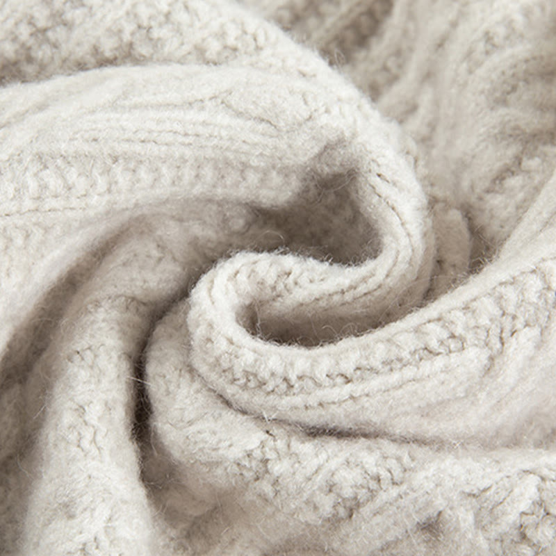 Buddha Stonesカジュアル 冬 ツイストボタンデザイン コットン レディース 長袖 ニットカーディガン - image 45