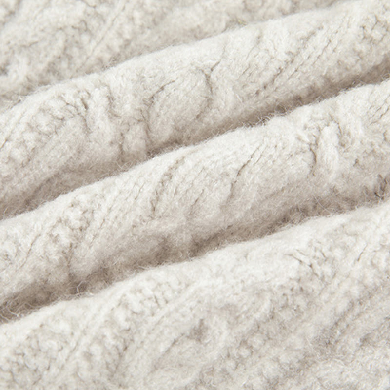 Buddha Stonesカジュアル 冬 ツイストボタンデザイン コットン レディース 長袖 ニットカーディガン - image 44