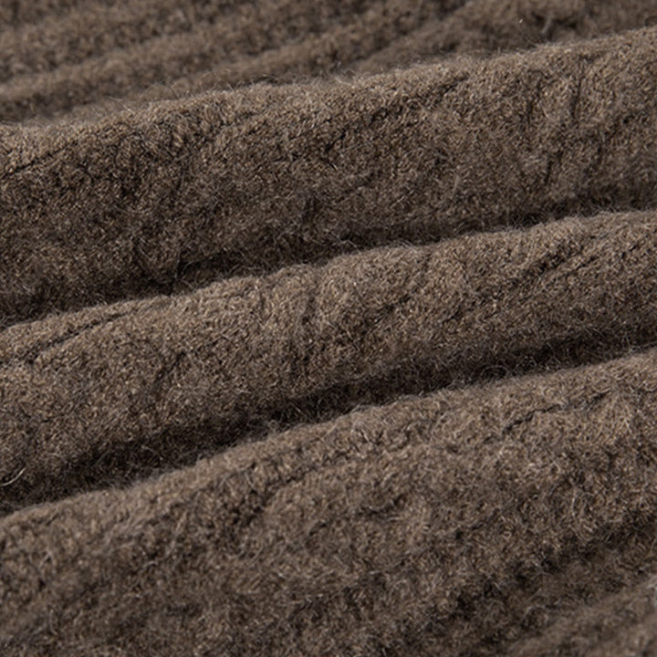 Buddha Stonesカジュアル 冬 ツイストボタンデザイン コットン レディース 長袖 ニットカーディガン - image 12