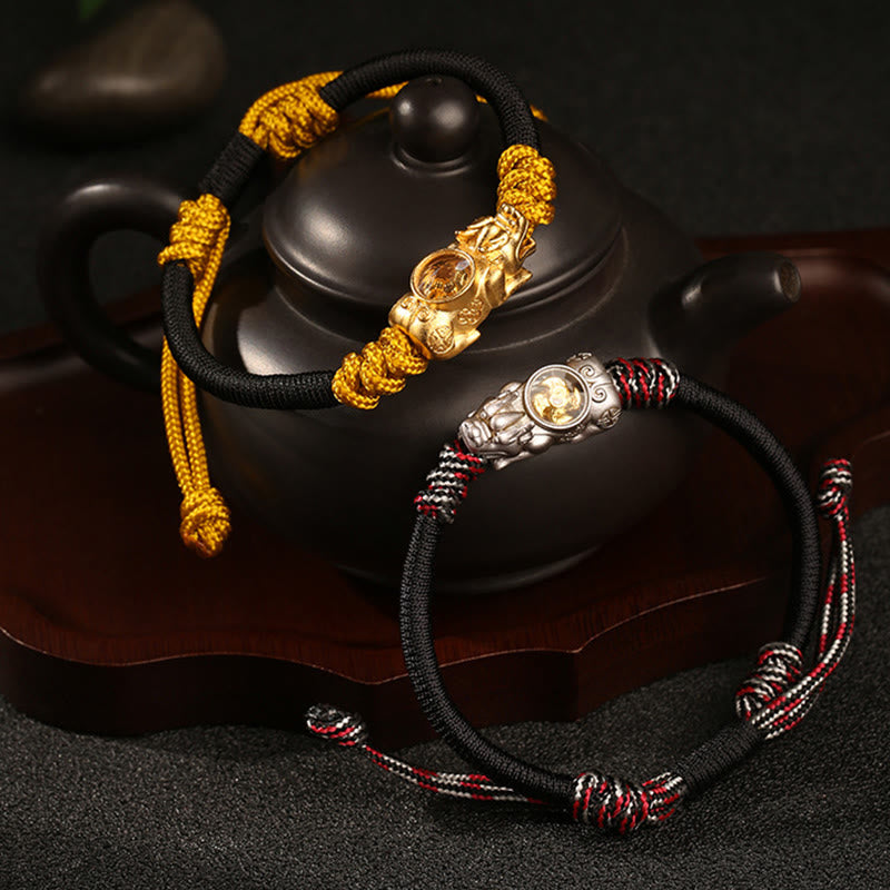 Buddha Stones貂秀 富運 手編みロープブレスレット - image 11