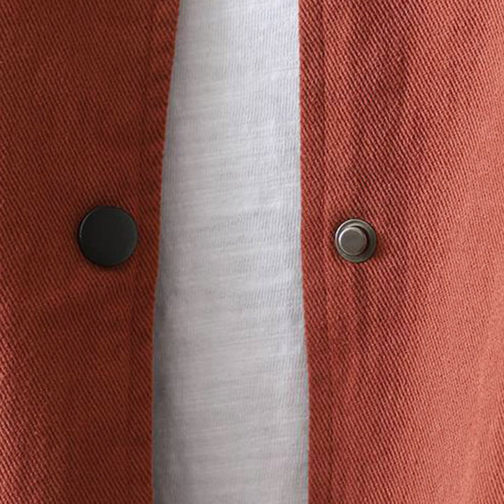 Buddha Stonesのボタンダウン長袖アウタージャケット（ポケット付き） - image 3