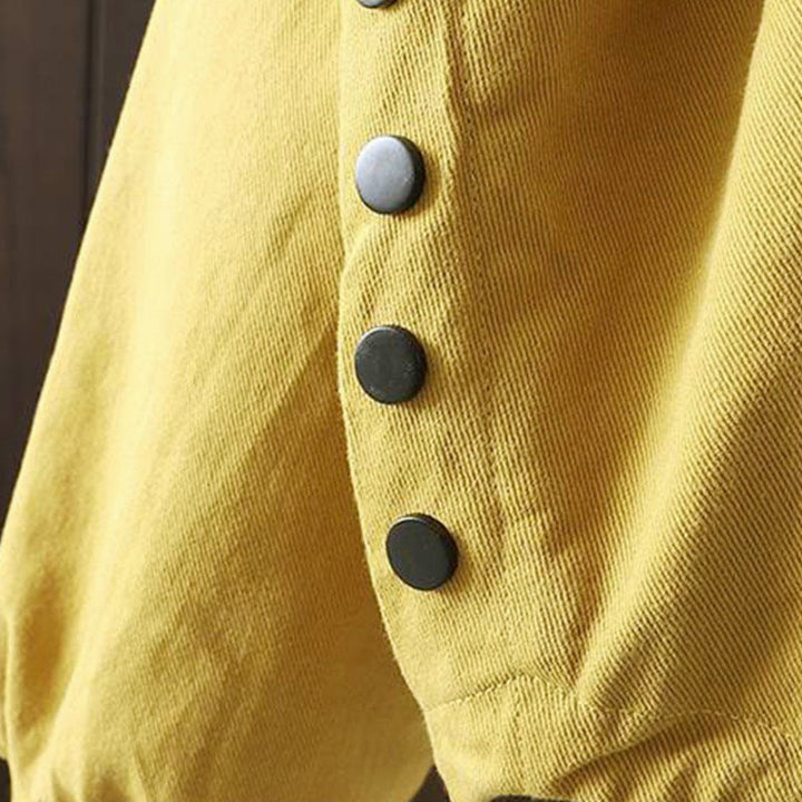 Buddha Stonesのボタンダウン長袖アウタージャケット（ポケット付き） - image 14