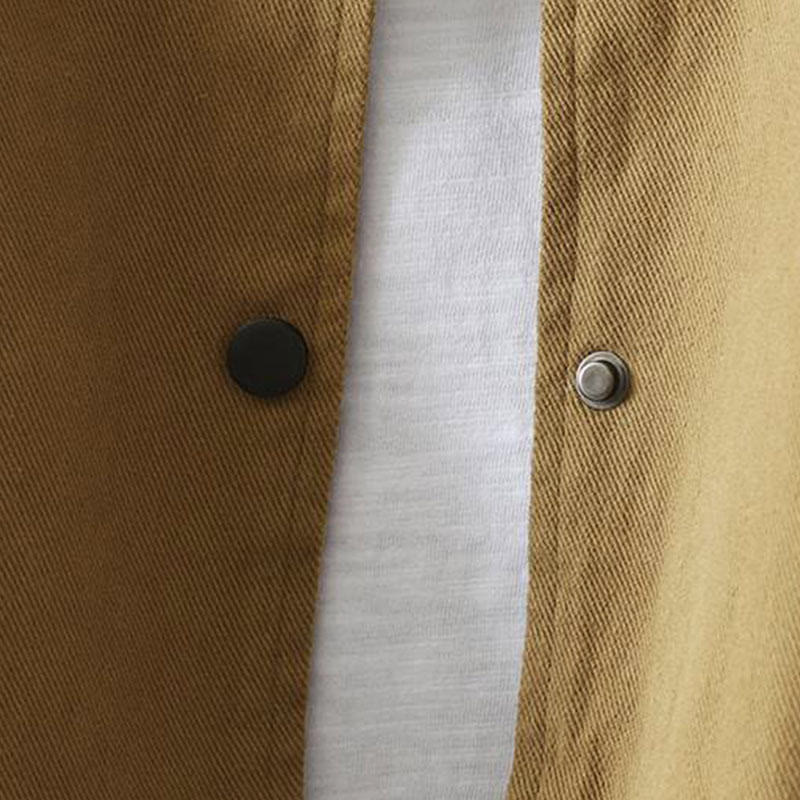 Buddha Stones秋冬 ボタンダウン レディース コットン 長袖 アウタージャケット ポケット付き - image 21