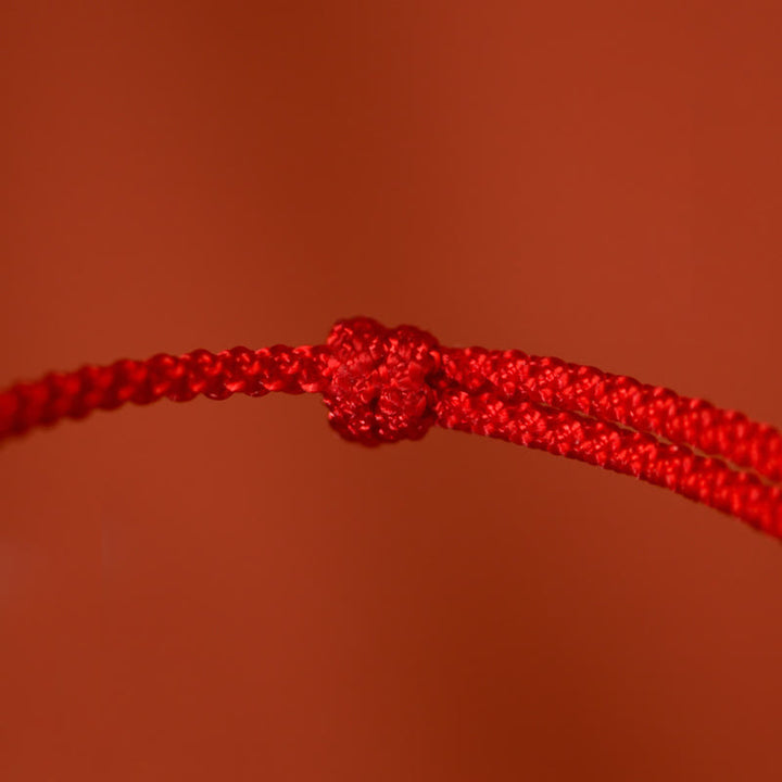 Buddha Stones999スターリングシルバー 馬年 925スターリングシルバー 平和と喜びのチャームストリング 編み込み幸運ブレスレットアンクレット - image 7