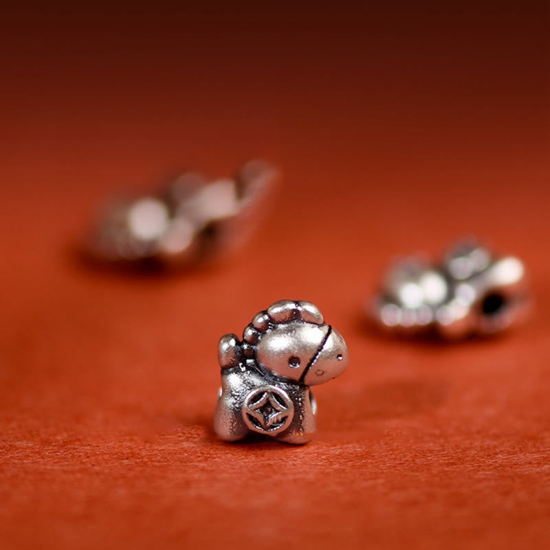 Buddha Stones999スターリングシルバー 馬年 925スターリングシルバー ベルストリング 幸運 子供 大人 ブレスレット アンクレット - image 18