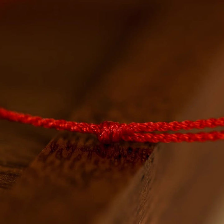 Buddha Stonesひょうたん和田翡翠赤紐豊かさブレスレットアンクレット - image 14