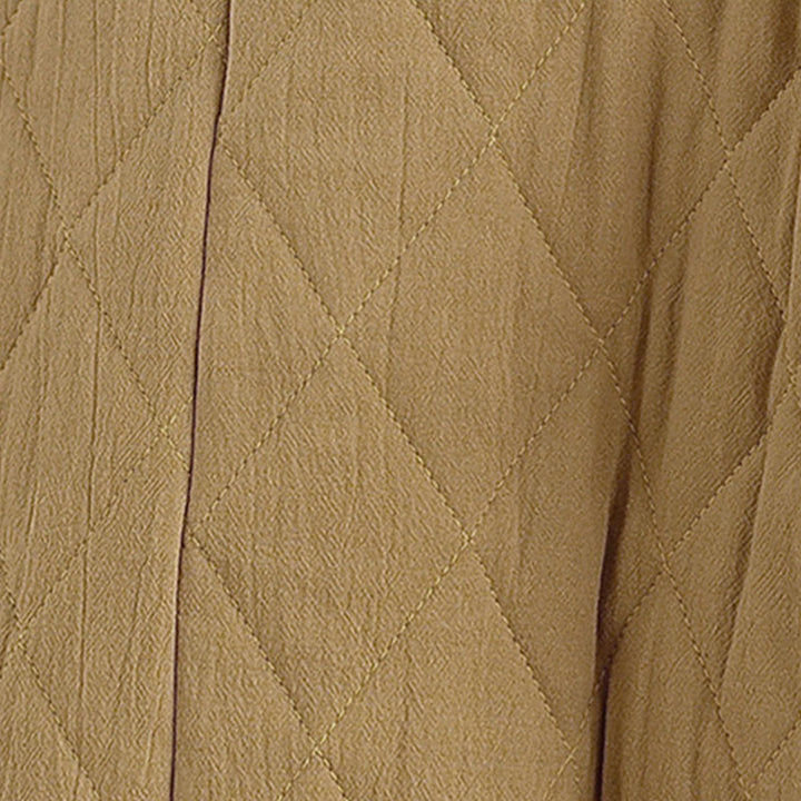 Buddha Stones冬用 カエルボタン ダイヤモンド型ライン コットン 長袖 レディース サーマルジャケット ポケット付き - image 14