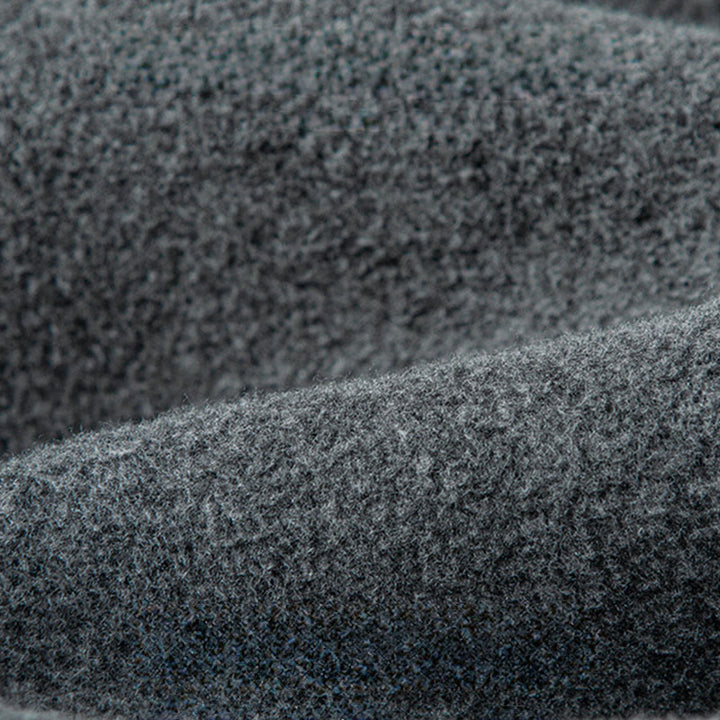 Buddha Stones秋冬 ジッパーデザイン フリース裏地 長袖 コットン メンズ パーカー - image 10