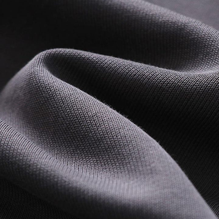 Buddha Stones秋冬 無地 ドローストリング レギュラー フリース裏地 伸縮性ウエスト メンズ コットン ハーレムパンツ ポケット付き - image 7