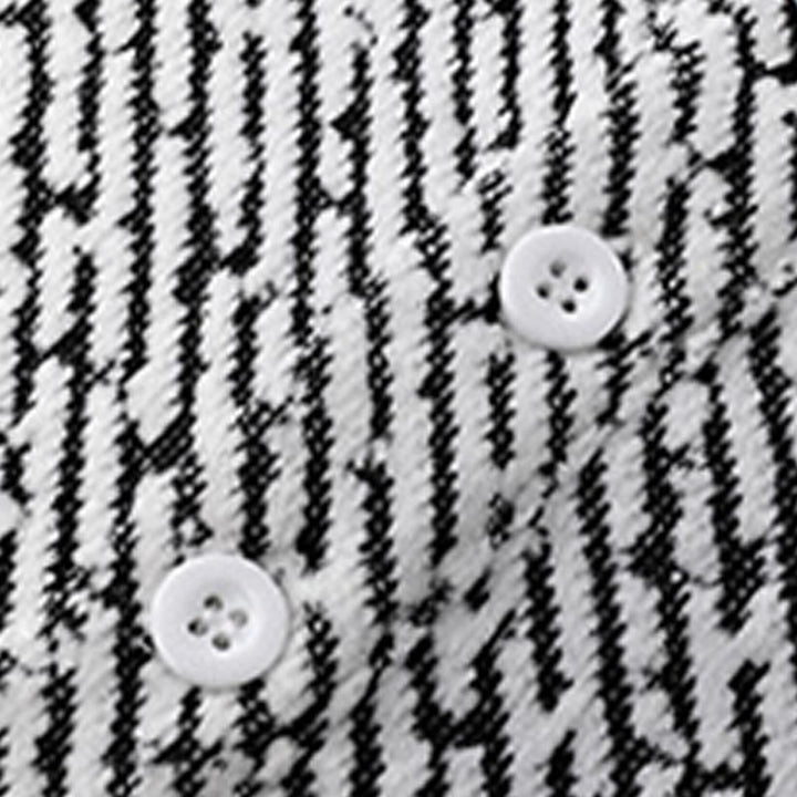 Buddha Stones秋 クルーネック ストライプ ボタン メンズ スウェットシャツ プルオーバー - image 13