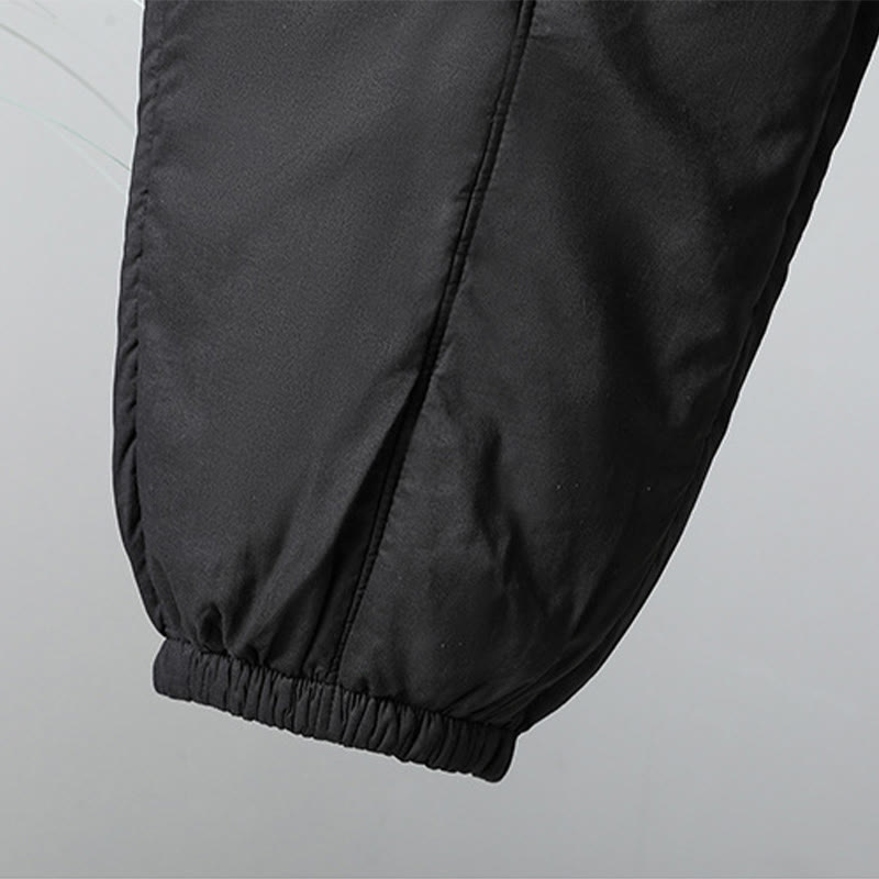 Buddha Stones冬用 伸縮性ウエスト コットン サーマル レディース クロップド丈 7-8丈 ハーレムパンツ ポケット付き - image 23