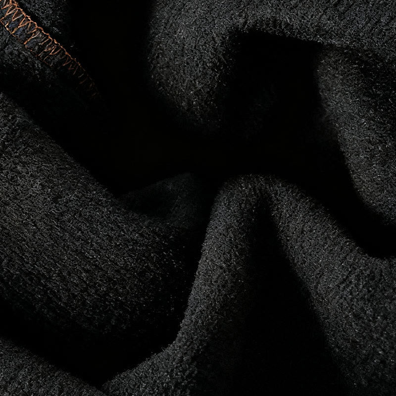 Buddha Stonesプレーン 伸縮性ウエスト パッチワーク チェック柄 レディース アンクル丈 ワイドレッグ コーデュロイパンツ - image 17