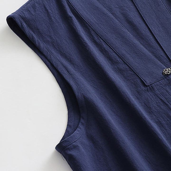 Buddha Stones2個 武当山太極拳儀式用 無地 長袖 メンズ 道教 ロングローブ 着物 ノースリーブ ベストスーツ - image 8