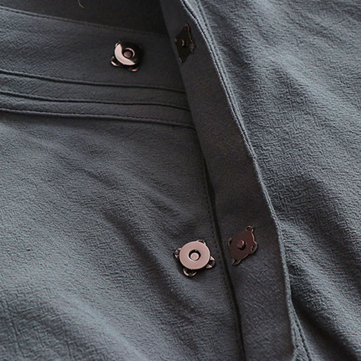 Buddha Stones当山伝統太極拳儀式用ロングワイドスリーブメンズ道教ロングローブ - image 7