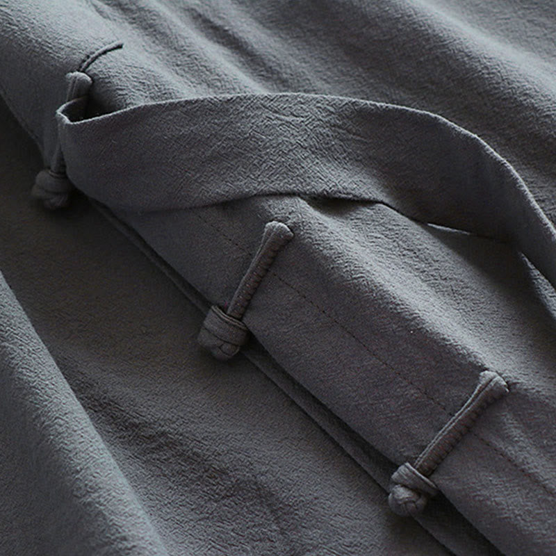 Buddha Stones当山伝統太極拳儀式用 七分袖 男性用道教ロングローブ - image 10