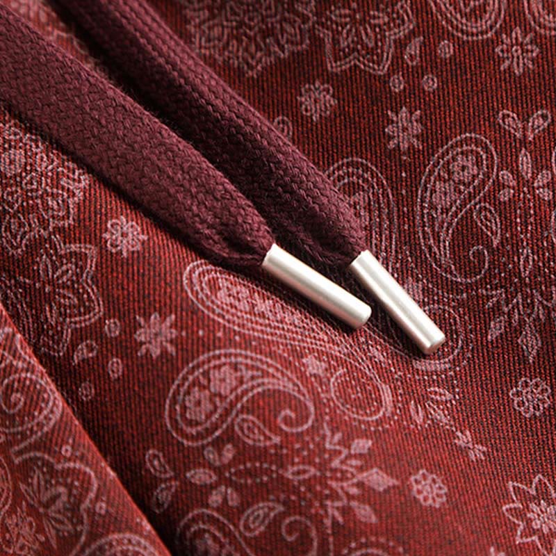 Buddha Stonesカジュアル 花柄 ポリエステル レディース ワイドレッグパンツ ポケット付き - image 7