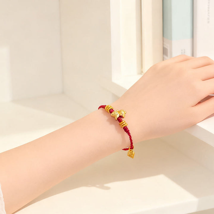 Buddha Stones午年成就力 編み紐 調節可能 ブレスレット - image 3