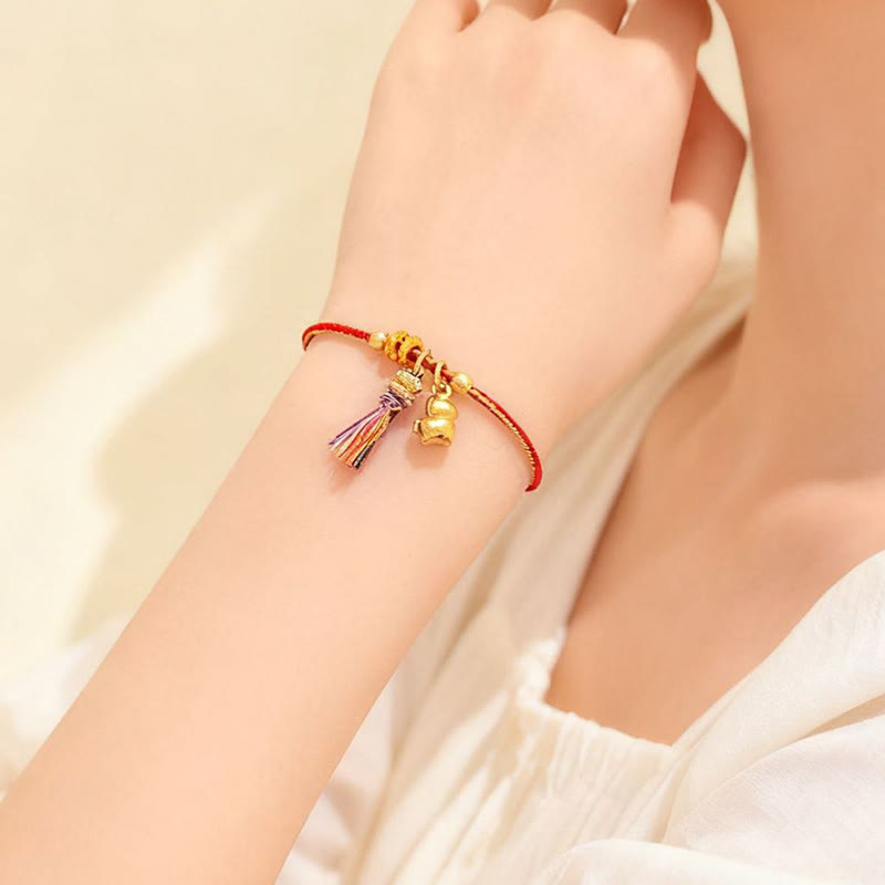 Buddha Stones午年成就力 編み紐 調節可能 ブレスレット - image 9