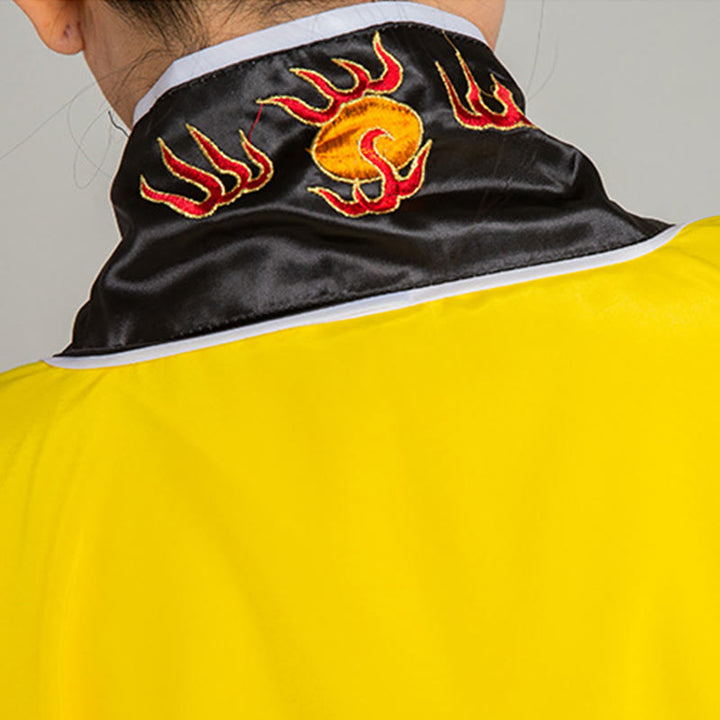 Buddha Stones武当山刺繍龍虎長袖ユニセックス道教ローブ着物気功儀式用 - image 11