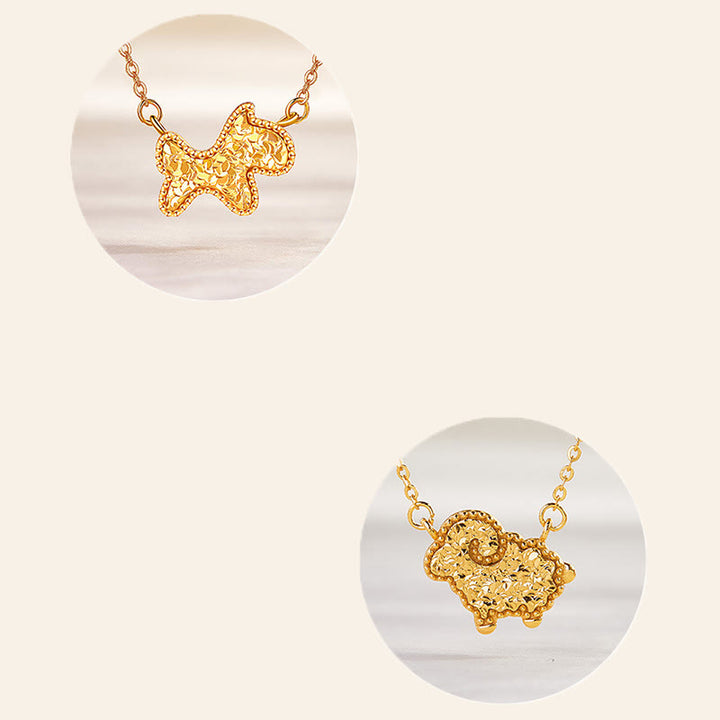 Buddha Stones午年 中国の干支 925スターリングシルバー コインデザイン良縁祈願チェーンネックレスペンダント - image 36