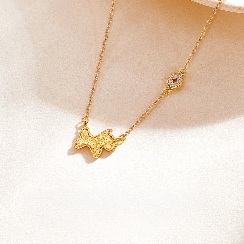 Buddha Stones午年 中国の干支 925スターリングシルバー コインデザイン良縁祈願チェーンネックレスペンダント - image 5