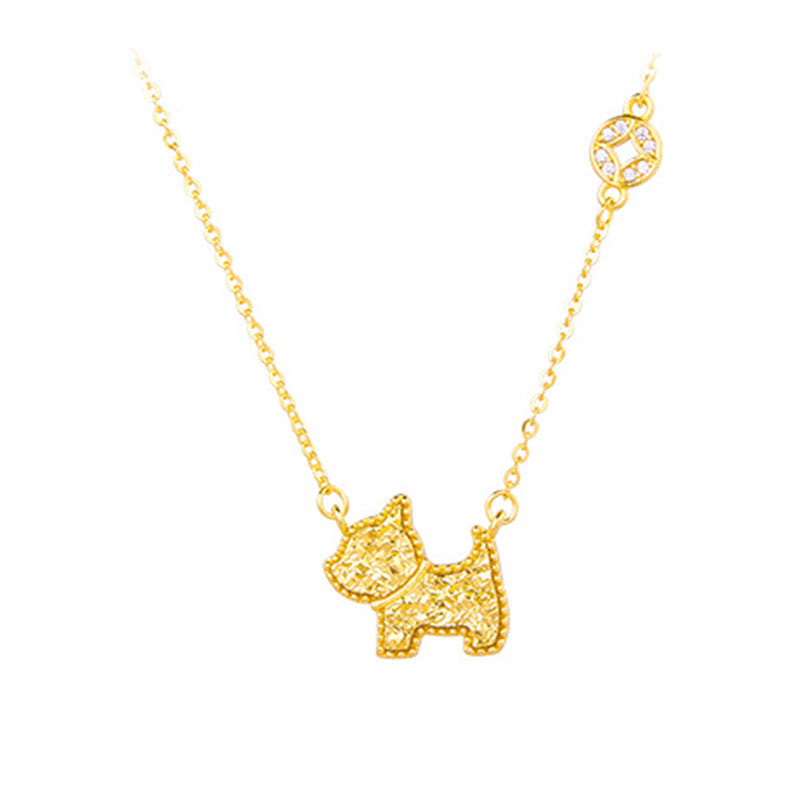 Buddha Stones午年 中国の干支 925スターリングシルバー コインデザイン良縁祈願チェーンネックレスペンダント - 犬 - シルバー（良縁祈願♥ 守護） - image 29