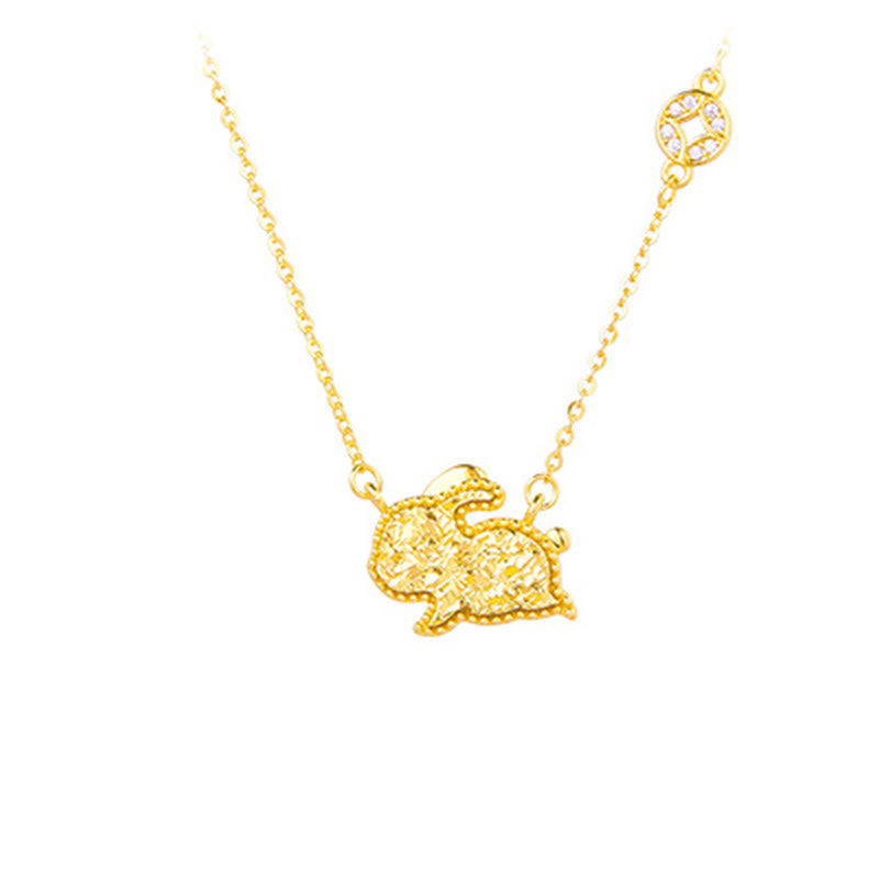 Buddha Stones午年 中国の干支 925スターリングシルバー コインデザイン良縁祈願チェーンネックレスペンダント - うさぎ - シルバー（良縁祈願♥ 守護） - image 17