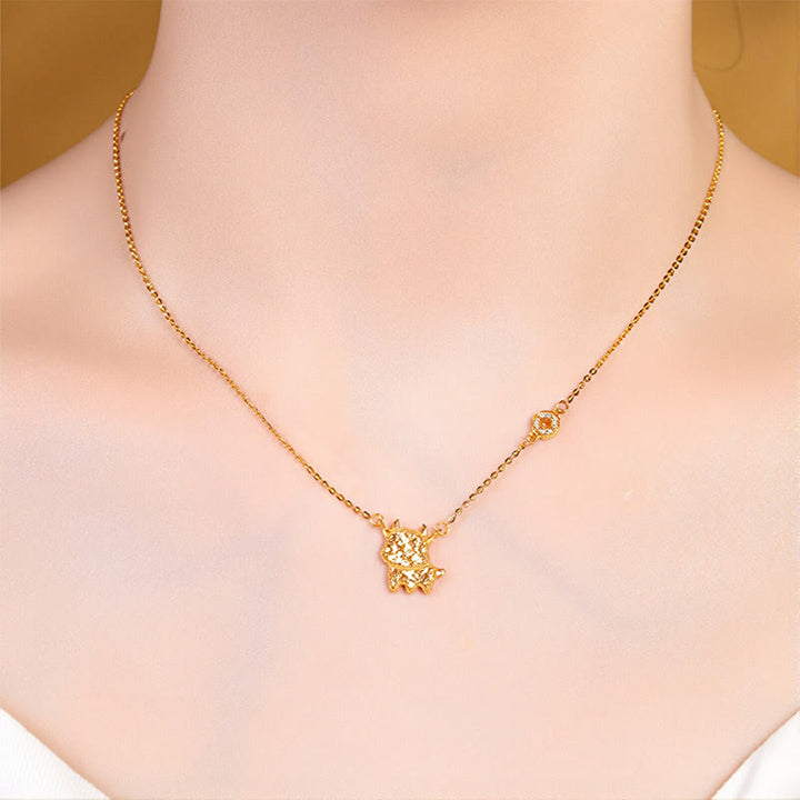 Buddha Stones午年 中国の干支 925スターリングシルバー コインデザイン良縁祈願チェーンネックレスペンダント - image 14