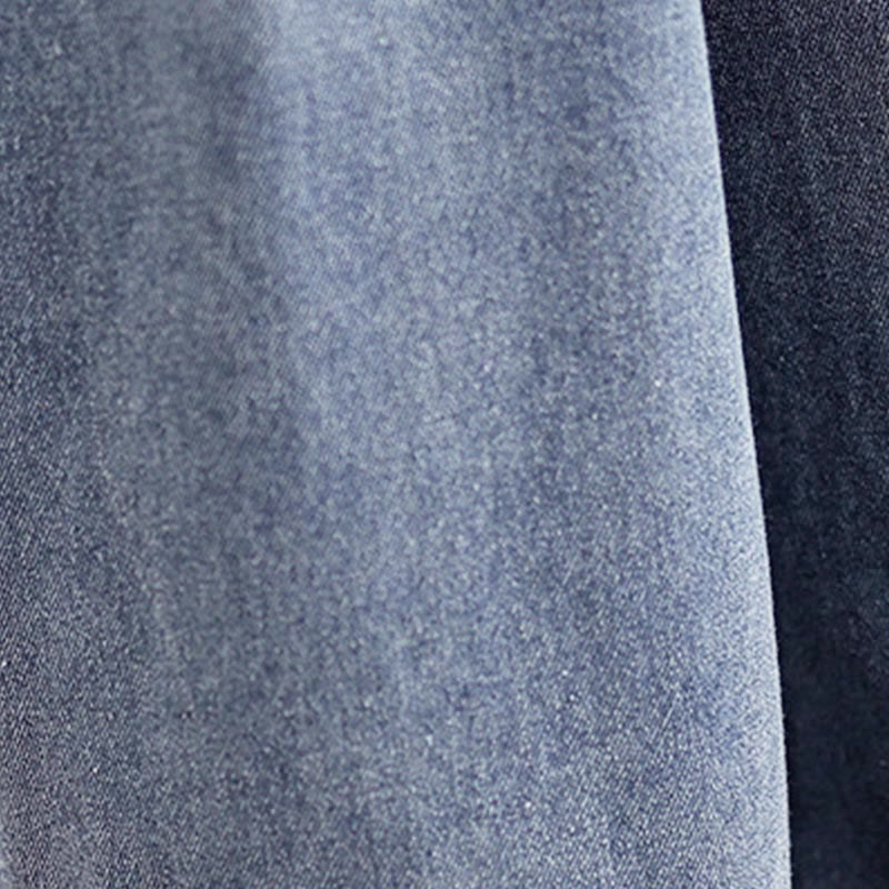 Buddha Stones秋冬 ヴィンテージ風 ダメージ加工 ハイウエスト レディース ワイドレッグパンツ ポケット付き - image 9