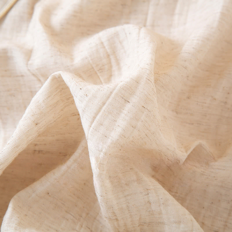 Buddha Stones 2ピース カラフルフローラルバタフライ ロングスリーブ Vネック シャツ パンツ コットンパジャマセット ポケット付き - image 3