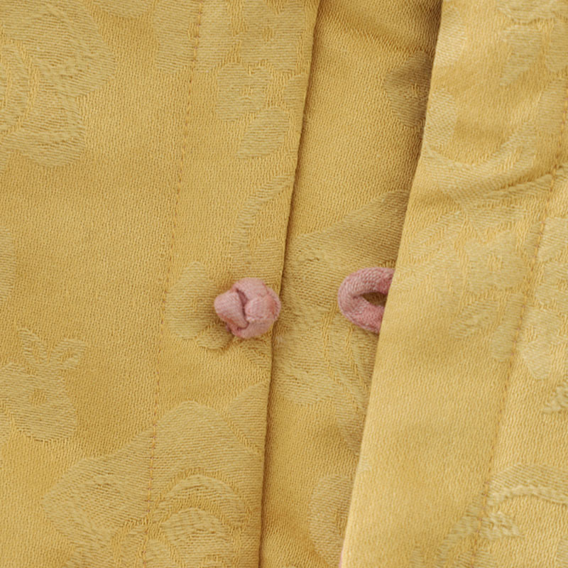 Buddha Stonesの花柄カエルボタンレディースコットンノースリーブベストウエストコート - image 18