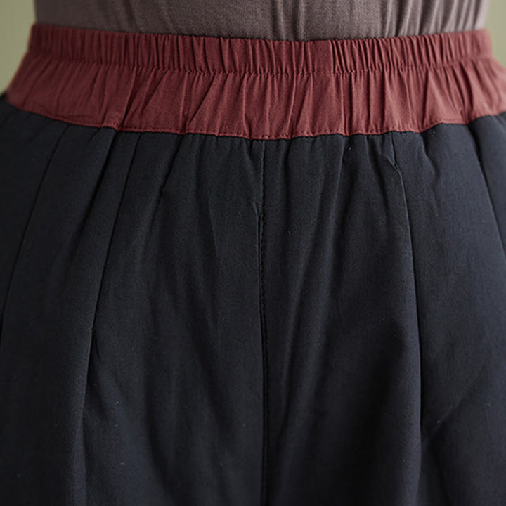 Buddha Stonesカジュアル 無地 レディース ワイドレッグパンツ ポケット付き - image 5