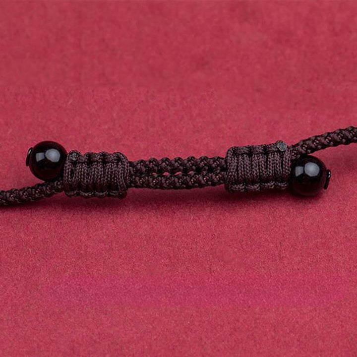 Buddha Stones午年 十二支 彫刻デザイン 辰砂良縁祈願ロープネックレス ペンダント - image 43