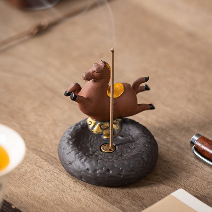 Buddha Stones馬年 2026 新年 インテリア 香炉 - image 3